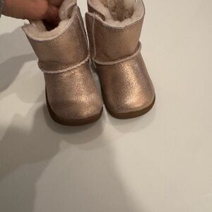 Ugg Shimmering Gold Toddler Boots